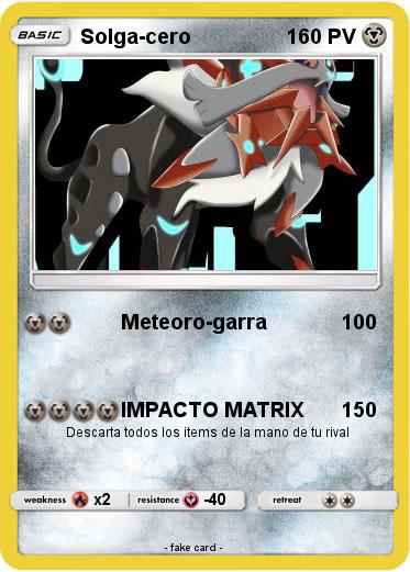 Pokemon Solga-cero