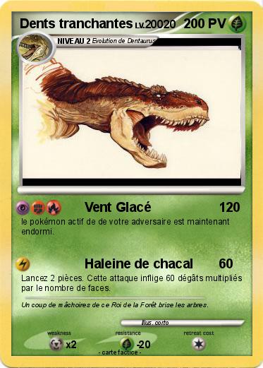 Pokemon Dents tranchantes