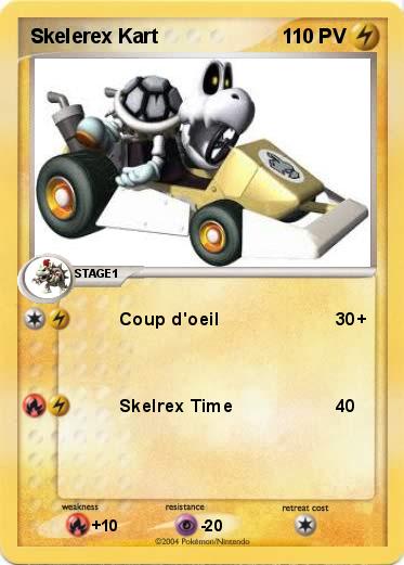 Pokemon Skelerex Kart