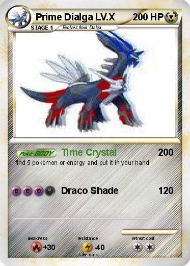 Pokemon Prime Dialga LV.X