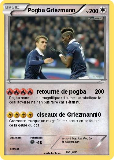 Pokemon Pogba Griezmann