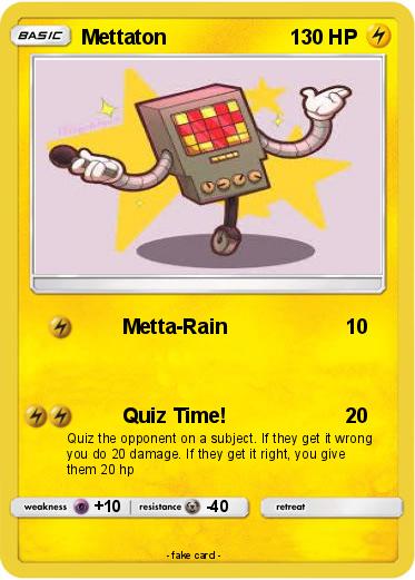 Pokemon Mettaton