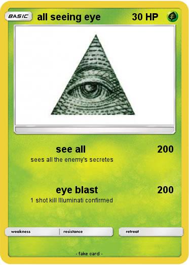 Pokemon all seeing eye