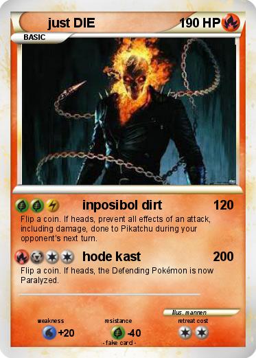 Pokemon just DIE