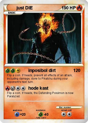 Pokemon just DIE