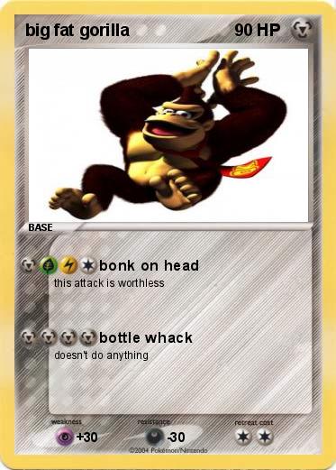 Pokemon big fat gorilla