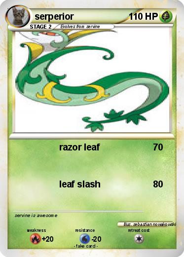 Pokemon serperior
