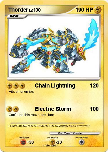 Pokemon Thorder