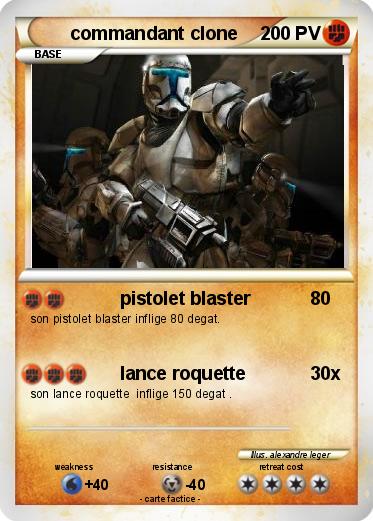 Pokemon commandant clone