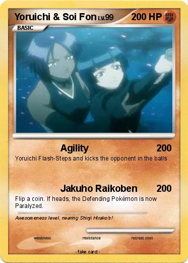 Pokemon Yoruichi & Soi Fon