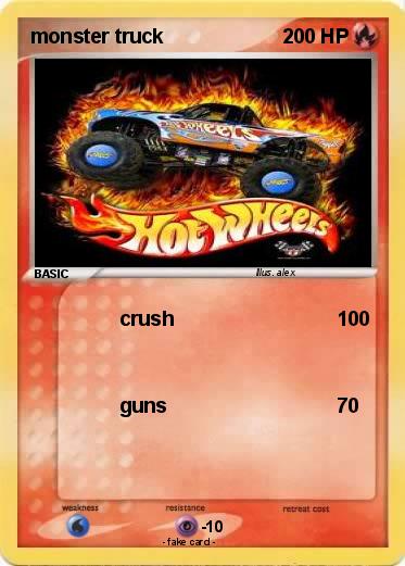 Pokemon monster truck
