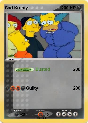 Pokemon Sad Krusty