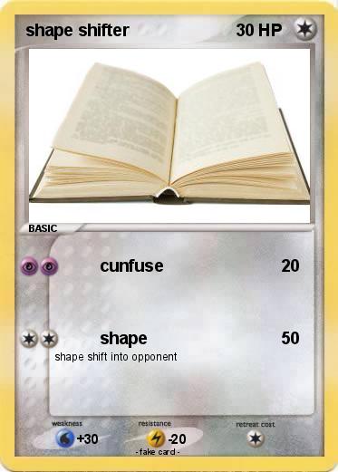 Pokemon shape shifter