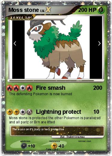 Pokemon Moss stone