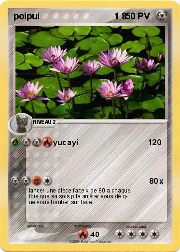 Pokemon poipui                              1 8