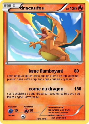 Pokemon dracaufeu