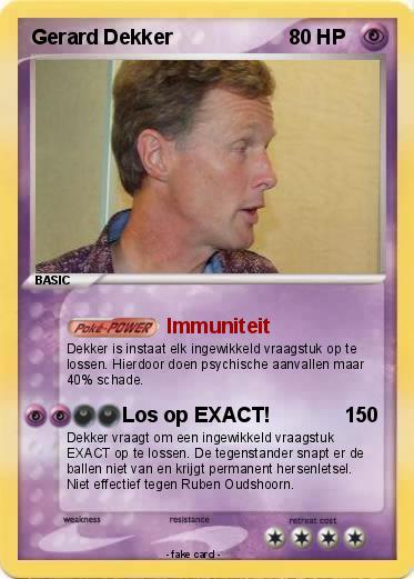 Pokemon Gerard Dekker