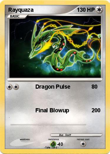 Pokemon Rayquaza