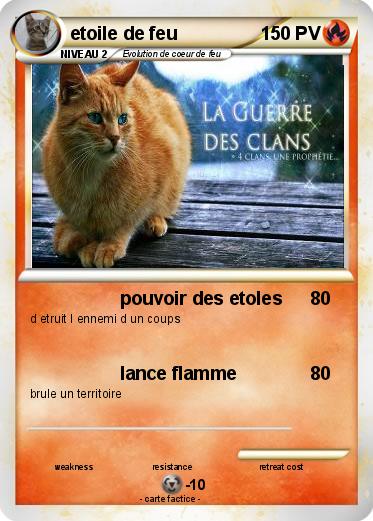 Pokemon etoile de feu