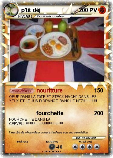 Pokemon p'tit déj