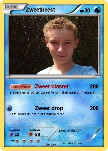Pokemon Zweetbeest