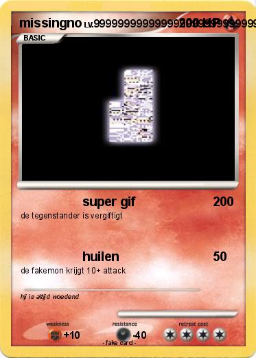 Pokemon missingno