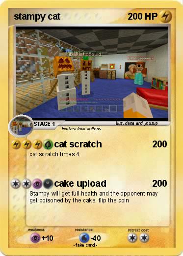 Pokemon stampy cat