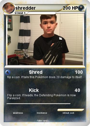 Pokemon shredder