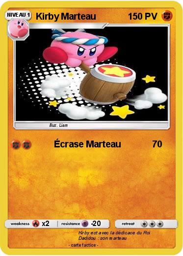 Pokemon Kirby Marteau