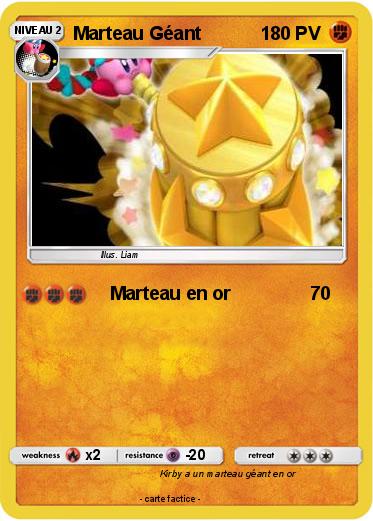 Pokemon Marteau Géant