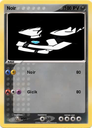 Pokemon Noir