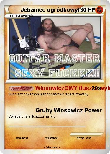 Pokemon Jebaniec ogródkowy