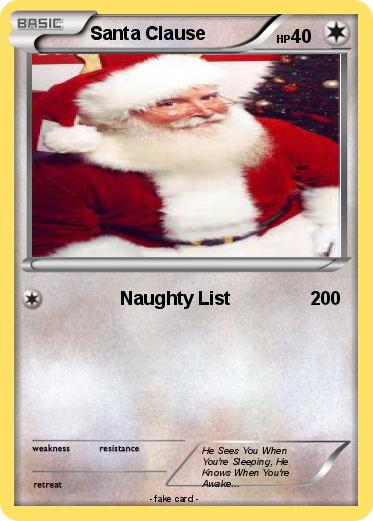 Pokemon Santa Clause