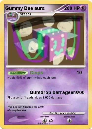 Pokemon Gummy Bee aura