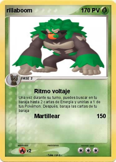 Pokemon rillaboom