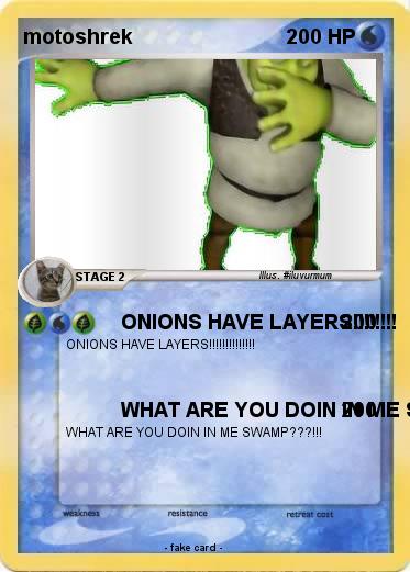 Pokemon motoshrek