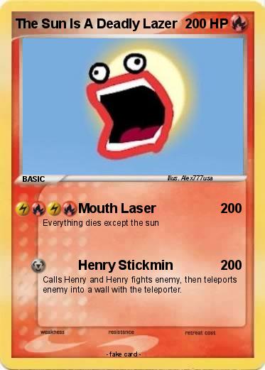 Pokemon The Sun Is A Deadly Lazer
