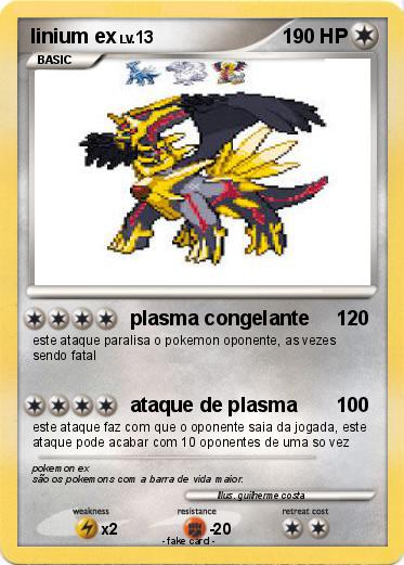 Pokemon linium ex