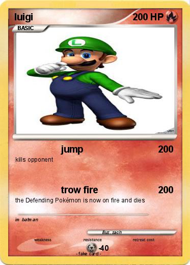 Pokemon luigi
