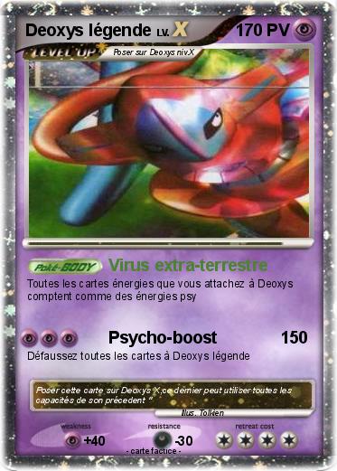 Pokemon Deoxys légende