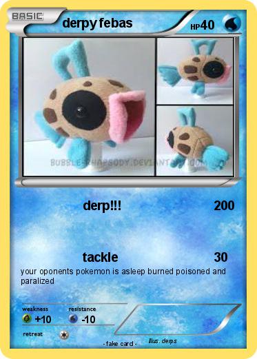 Pokemon derpy febas