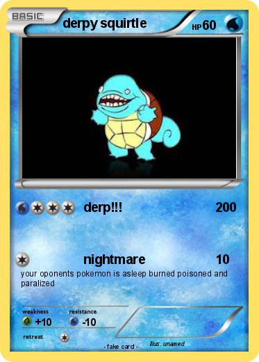 Pokemon derpy squirtle
