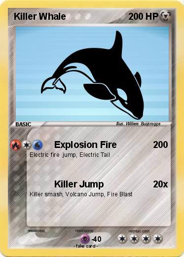 Pokemon Killer Whale
