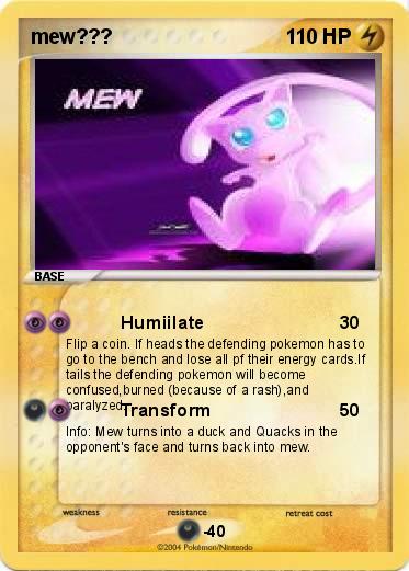 Pokemon mew???