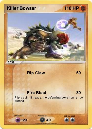 Pokemon Killer Bowser