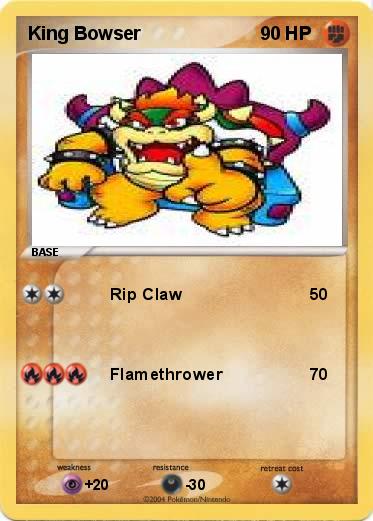Pokemon King Bowser 