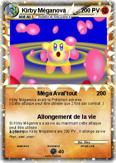 Pokemon Kirby Méganova