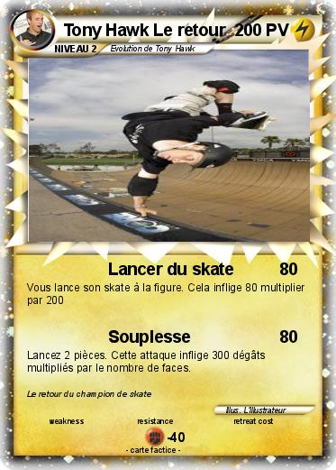 Pokemon Tony Hawk Le retour