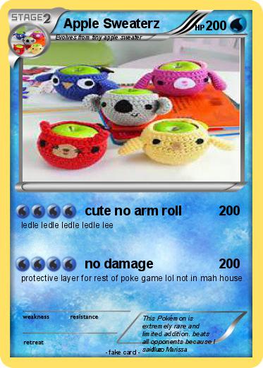 Pokemon Apple Sweaterz
