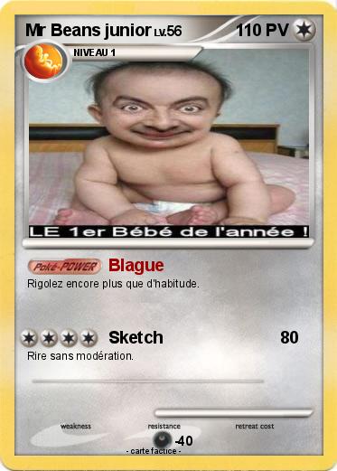 Pokemon Mr Beans junior